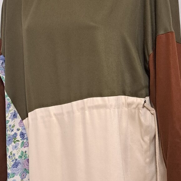 Walk of Shame Long Sleeve Maxi Dress Misses Size Medium - Picture 6 of 12